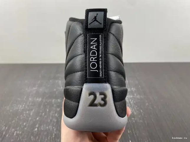 Cheap MAX Black Air Jordan Wolf 12 CT8013-019 Grey 0423